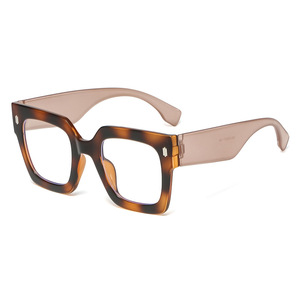 500 mới nhất thời trang cổ điển nhựa khung vuông chống ánh sáng màu xanh Kính mát kính quang học khung 2025 - Product Image 4