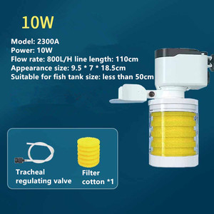 2025 Hot Sale Kot abscheider Kleine Wasserfilter Aquarien Box Filtersystem - Product Image 6