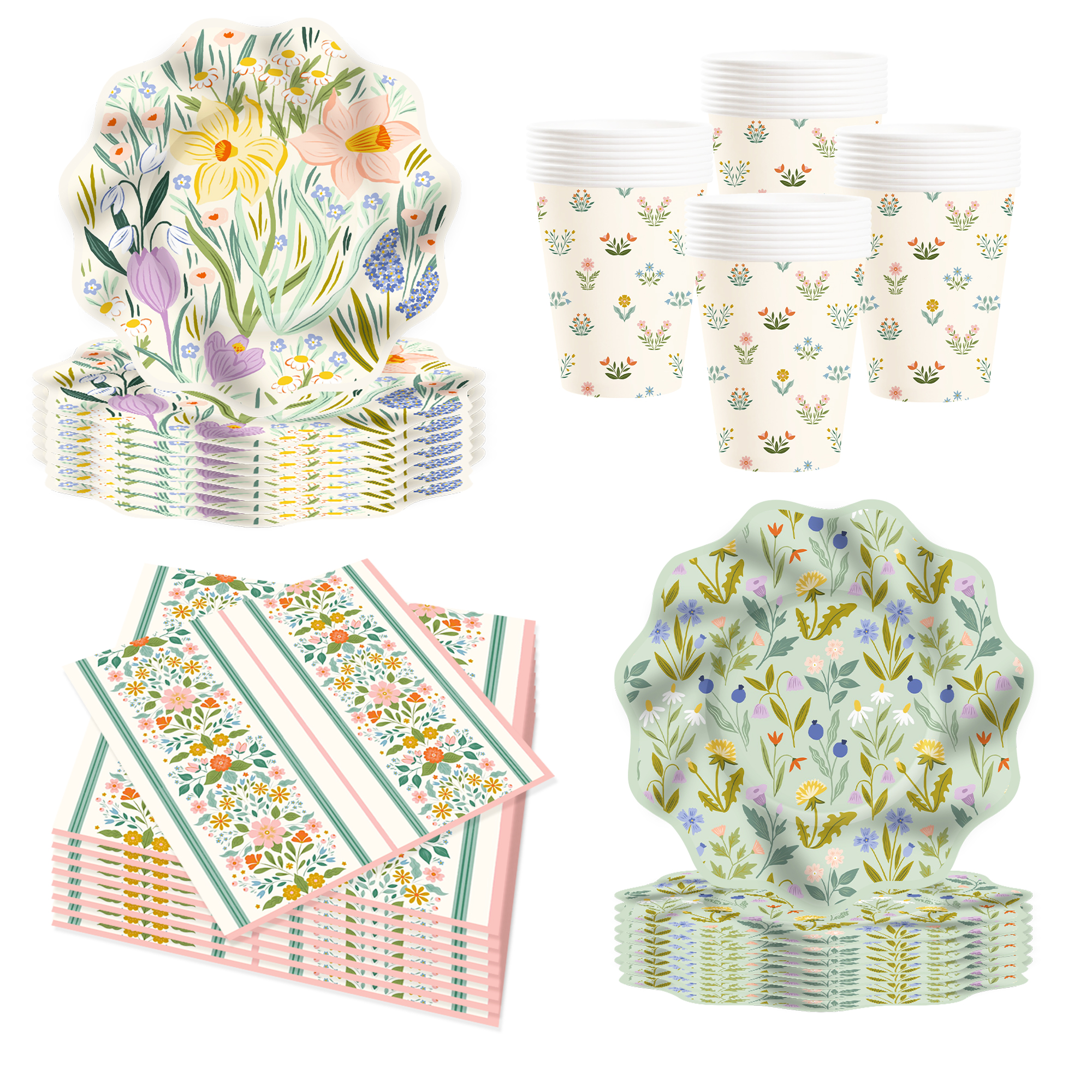 Juego de vajilla para 10 comensales