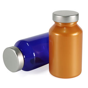 Nuevo en 2026: Botella de PET Cilíndrica Transparente de 100ML, 120ML, 150ML, 200ML, 250ML en Color Ámbar, Azul, Verde, Naranja y Marrón para Uso Industrial - Product Image 2