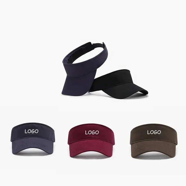 Wholesale Summer Sunvisor Gorro Viceras Large Brim Visor Outdoor Quick Plus Brim Sun Sport Visor Hat