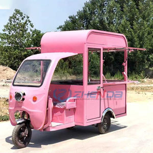Mini voiture-restaurant électrique à trois roues bien notée, transport spécial de crème glacée électrique mobile à des prix économiques - Product Image 2