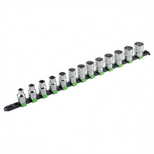 Jeu de douilles 626/S6, 10 pièces, métrique, entraînement 1/4 pouce, kit d'outils de réparation automobile - Product Image 2