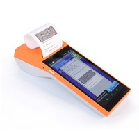 Baru layar sentuh genggam Android GPRS terminal non-kontak Cerdas POS memindai semua dalam satu mesin