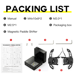 Palancas de cambio magnéticas de fibra de carbono TDD para VW Volkswagen Golf MK7 MK7.5 GTI Golf R Scirocco Arteon - Product Image 6