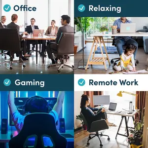 VIMA Lot <span class=keywords><strong>de</strong></span> 5 <span class=keywords><strong>roulettes</strong></span> <span class=keywords><strong>de</strong></span> <span class=keywords><strong>chaise</strong></span> <span class=keywords><strong>de</strong></span> <span class=keywords><strong>bureau</strong></span> incroyablement lisses et silencieuses, sans danger <span class=keywords><strong>pour</strong></span> les sols en bois <span class=keywords><strong>dur</strong></span> et les tapis, ajustement universel facile. - Product Image 6