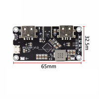Module de charge rapide bidirectionnel IP5328P pour batterie externe, carte mère d'alimentation mobile 3,7 V à 5 V 9 V 12 V, plaque de pression montante