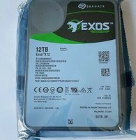 Segate Exos X12 ST12000NM0007 12 To, interne, 7200 tr/min, disque dur SATA 3.5 pouces