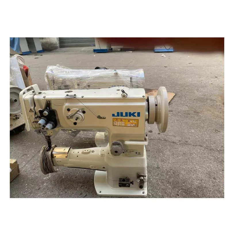 JUKIs Used LS 1341 walking foot industrial sewing machine Unison-feed Lockstitch Machine with Vertical-axis Hook