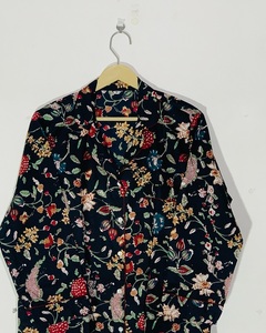 Pyjama artisanal imprimé au bloc, motif ethnique, ensemble de pyjama imprimé à la main pour femme, prix de gros - Product Image 6