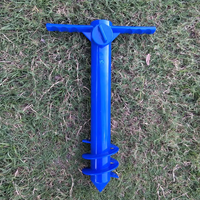 Ancres à vis en plastique pour parasols de plage