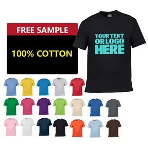 Camiseta de algodón con diseño personalizado, ropa de marca
