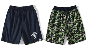 Pantalones Cortos de Playa Tejidos de Alta Calidad 1:1 Bapees, con Estampado de Cabeza de Mono, Casuales, para Verano 2026, Gran Venta - Product Image 4