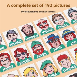 Juego de Mesa Interactivo Educativo Más Vendido, "Adivina Quién Soy", Juguete para la Interacción Entre Padres e Hijos con Tarjetas - Product Image 3