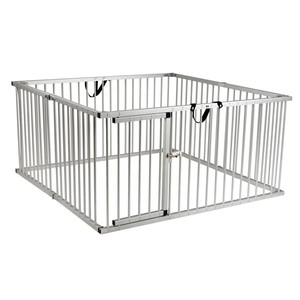 Cages professionnelles en aluminium <span class=keywords><strong>pour</strong></span> animaux de compagnie avec table de toilettage intégrée - Cage de présentation pliable <span class=keywords><strong>pour</strong></span> chiens, clôture d'entraînement portable - Product Image 1