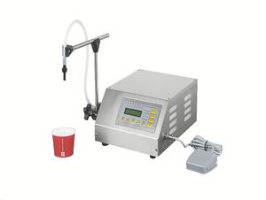 Máquina de Llenado de Líquidos para Botellas de Vidrio y Plástico, Semiautomática/Manual, a Pequeña Escala, para Miel, Agua, Cerveza, Aceite, Perfume, Alcohol, Leche - Product Image 3