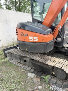 Excavatrice d'occasion 100% prête à l'emploi HITACHI ZX55 5 tonnes, pelle hydraulique sur chenilles d'occasion ZX35U ZX70, haute qualité, origine Japon - Product Image 6