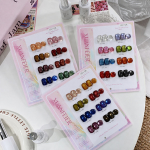 Nouvelle conception, 8 couleurs, ensemble de vernis à ongles gel effet œil de chat 15 ml, effet magnétique pour les techniciennes en manucure et l'application professionnelle de l'art des ongles - Product Image 3
