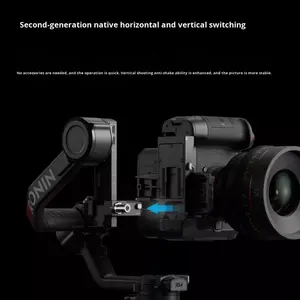 Estabilizador de cardán de mano RS 4 <span class=keywords><strong>Pro</strong></span> <span class=keywords><strong>Ronin</strong></span> de <span class=keywords><strong>3</strong></span> ejes, antivibración, de fibra de carbono y aleación de aluminio, rotación vertical de 360°/seg para cámaras DSLR - Product Image 5