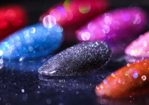 Couleurs de paillettes super réfléchissantes gel UV vernis gel tremper l'automne automne dans les diamants vernis gel semi permanent pour le nail art - Product Image 4