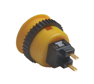 Le fabricant fournit un bouton poussoir en plastique rond et plat de 28mm pour les machines de jeux de vol d'arcade Produits EL de haute qualité - Product Image 2