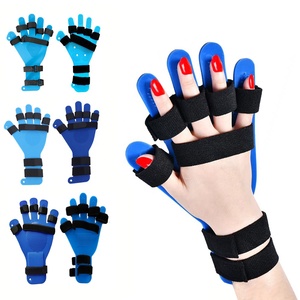 손가락 교정용 손목 보조기, 5개의 손가락을 펴도록 지원, 손가락 굽힘 및 손 경련 방지 - Product Image 1