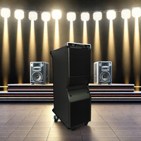 Système de sonorisation PA à double ligne active de 8 pouces LASE LA-28 450W RMS, enceinte en bois, équipement sonore professionnel pour DJ