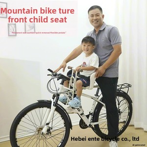 Seggiolino Anteriore Pieghevole per <span class=keywords><strong>Bambini</strong></span> da Bici da <span class=keywords><strong>Montagna</strong></span> e Bici da Strada, Capacità di Carico 50kg, 4-8 Anni, Leggero 2.5kg - Product Image 4