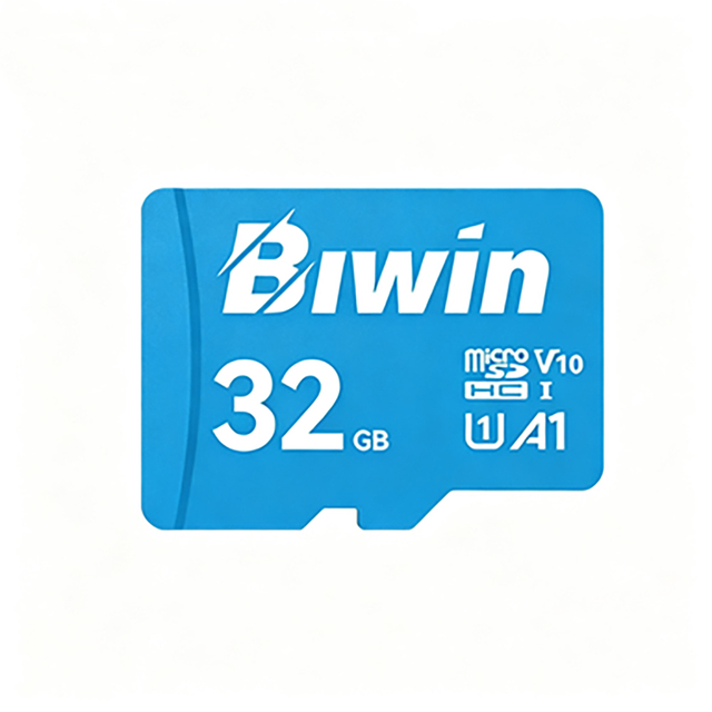 High Speed BIWIN MS100 32GB microSD Card 100MB/s U1 V10 A1 TF Card for Dash Cam Home Security System Cellphone