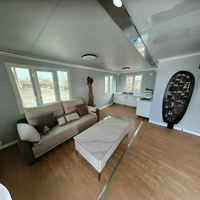 Maison conteneur extensible moderne de luxe 2026 de 20 et 40 pieds avec 3-4 chambres et salle de bain pour usage hôtelier et villa