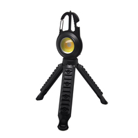 EDC Mini petit porte-clés de poche portable rechargeable pour l'extérieur étanche pour le camping lampe de poche à LED d'inspection magnétique