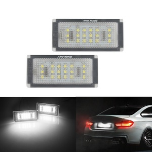 Hellweiß LED-Kennzeichen leuchte ohne Warnung für BMW 3er Coupé Cabrio E46 M3 2-Türer 2004 2005 2006 Rück leuchte - Product Image 1