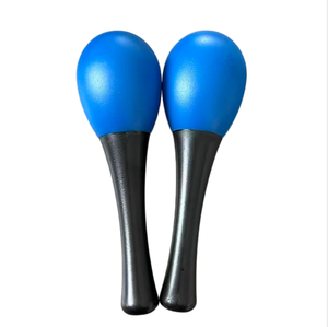 <span class=keywords><strong>Maracas</strong></span> en plastique bleu en gros, fabriquées à Henan, directement de l'usine, pour spectacles sur scène - Product Image 1