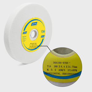 Meule OEM/ODM de disque abrasif de corindon blanc de dureté élevée pour affûter le polissage et la finition de surface - Product Image 5