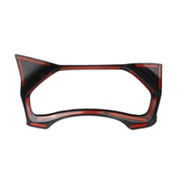 Accessoires de tableau de bord en fibre de carbone pour 2023 2024 toyota Grand highlander 2025