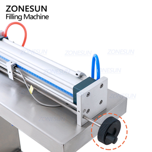 Machine de remplissage semi-automatique ZONESUN ZS-YTFS1D à pompe à piston pour liquides, boissons, détergents et lotions en bouteille - Product Image 3