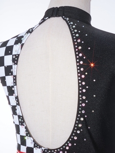 Traje de payaso de circo para niñas de 6 a 16 años, mono con volantes superpuestos, leotardo para carnavales, fiestas temáticas y actuaciones en escenario - Product Image 4