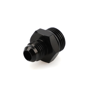 Aluminum Alloy <b>Adapter</b> <b>Connector</b> OrB-8 An6 Black Car Modification Accessory - Product Image 2