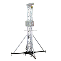 Estructura de Iluminación para Eventos al Aire Libre de Aleación de Aluminio, Enfoque en Seguridad, Color Plateado, Diseño Modular y Alta Capacidad de Carga para Conciertos