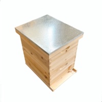 CHINABEES 2021 Ruche Langstroth à double couche en bois de sapin de Chine entièrement assemblée avec cadres à vendre