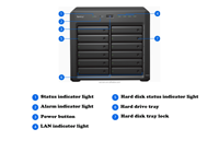 Harga Grosir Ds2422+ Diskstation Solusi Penyimpanan Cloud Portabel Nas 12 Bay Network Attached Storage