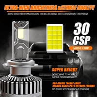 Lampu LED Chenlang Super Power 300W 40000LM untuk Lampu Depan Mobil Luces Canbus Lampu Sorot Tinggi Rendah H4 H11 9005 9006 Lampu Depan LED H7