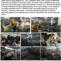 Vis à tête hexagonale en titane GR5 M5 M6 M8 M10 |   Modification de moto usinée CNC de classe 10, directement de l'usine GB