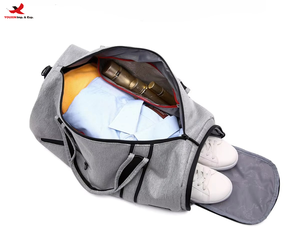 Sac de sport multifonctionnel et tendance pour la gym, les voyages et les activités de plein air, avec fermeture éclair et séparation sec/humide, idéal pour les commandes en gros et mixtes (RTS) - Product Image 2