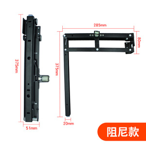 Banco plegable para zapatos de pared, 430 mm, diseño minimalista para entrada o baño - Product Image 5