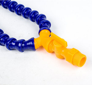 Tuyau flexible pour eau, huile et liquide de refroidissement, filetage G1/2'', 600 mm, avec buse réglable, pour système de refroidissement de tour - Product Image 5