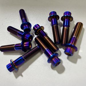 Pabrik Berkualitas Tinggi Menjual Baut Paduan Titanium yang Laris, Baut Roda Titanium, dan Sekrup Baut Titanium - Product Image 4