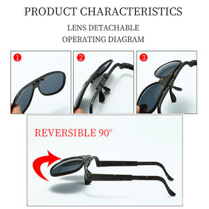 Lunettes de <span class=keywords><strong>soleil</strong></span> de cyclisme Flip-top - Product Image 2