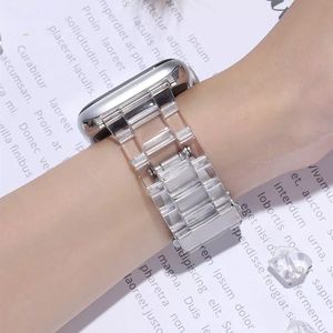 <span class=keywords><strong>Bracelet</strong></span> en résine pour <span class=keywords><strong>Apple</strong></span> <span class=keywords><strong>Watch</strong></span> 7 6 5 4 42mm 38mm <span class=keywords><strong>Bracelet</strong></span> <span class=keywords><strong>Transparent</strong></span> pour iWatch série 44mm 40mm - Product Image 3