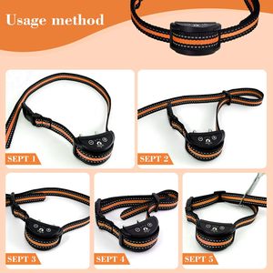 Correa de Repuesto Thowapou para Collar de Adiestramiento para Perros, Ajustable, de Nailon, Azul y Naranja, Accesorio para Collar Eléctrico - Product Image 6